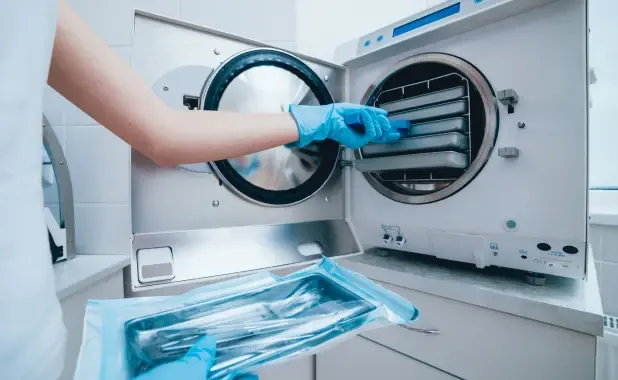 Medical sterilization visual used with the original AI diagnosis update